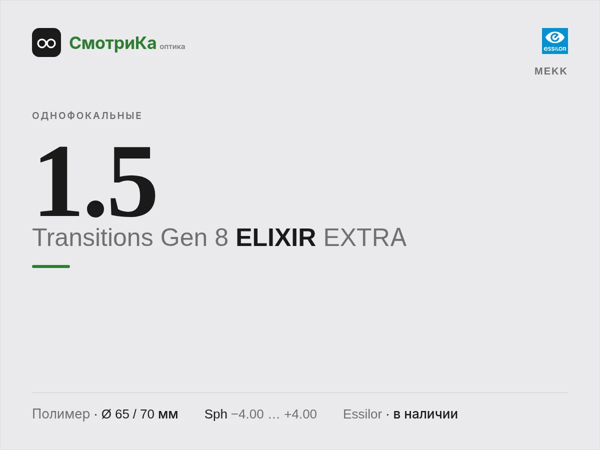 MEKK Transitions Gen 8 ELIXIR EXTRA — нейтральная заглушка